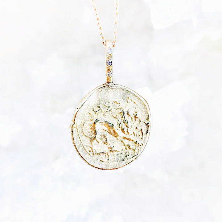 Robin Haley Lion Artifact Necklace