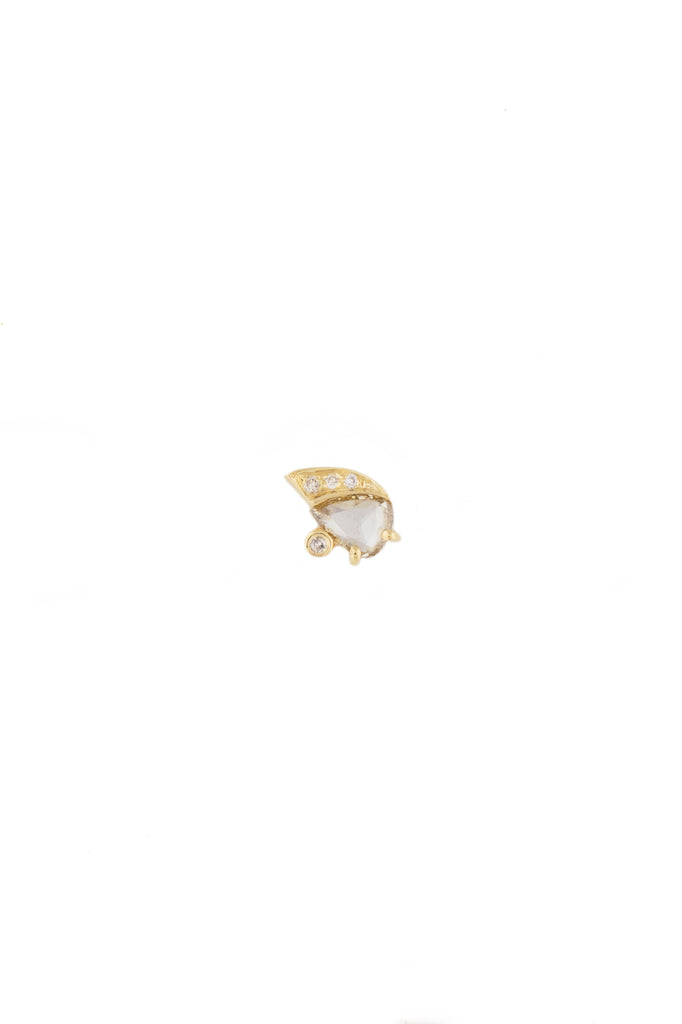 Celine Daoust Single Diamond Slice Earring