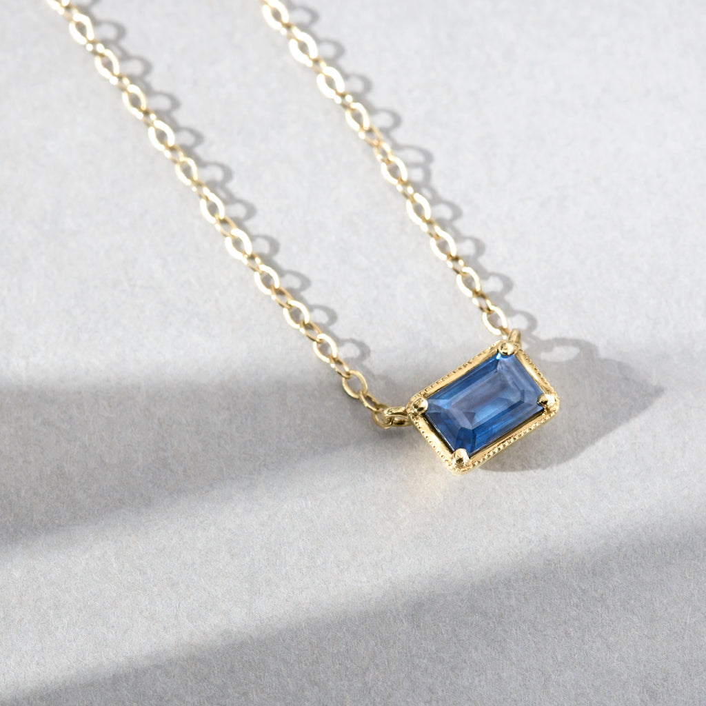 Ila Leone Necklace in Blue Sapphire