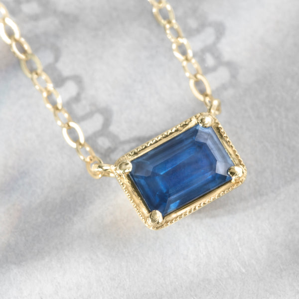 Ila Leone Necklace in Blue Sapphire