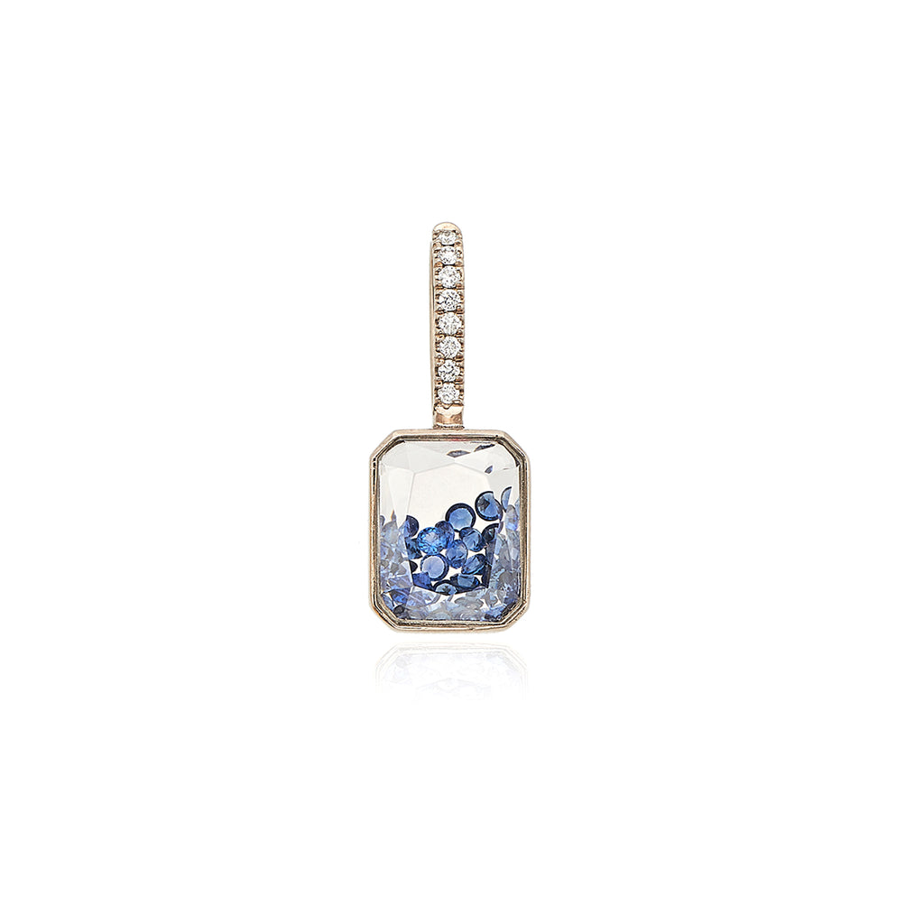 Moritz Glik Blue Sapphire Charm