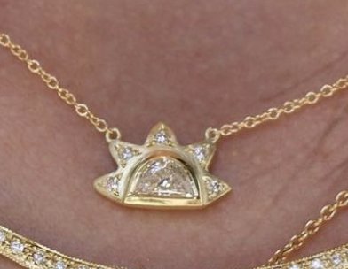 Brooke Gregson Diamond Sunbeam Necklace