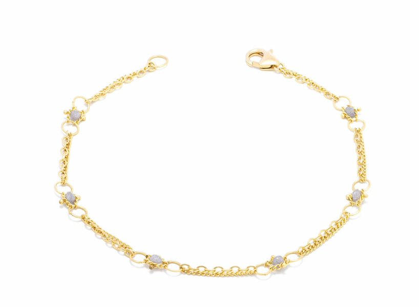 Amali Silver Whisper Diamond Bracelet