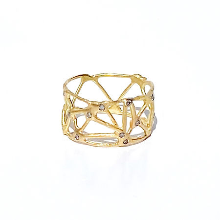 Nina Bukvic Constellation Diamond Ring